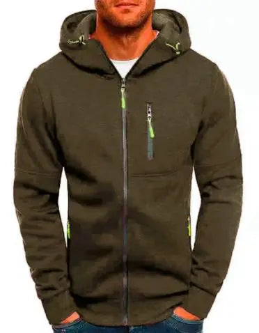 Men's Essential Fleece Zip Hoodie